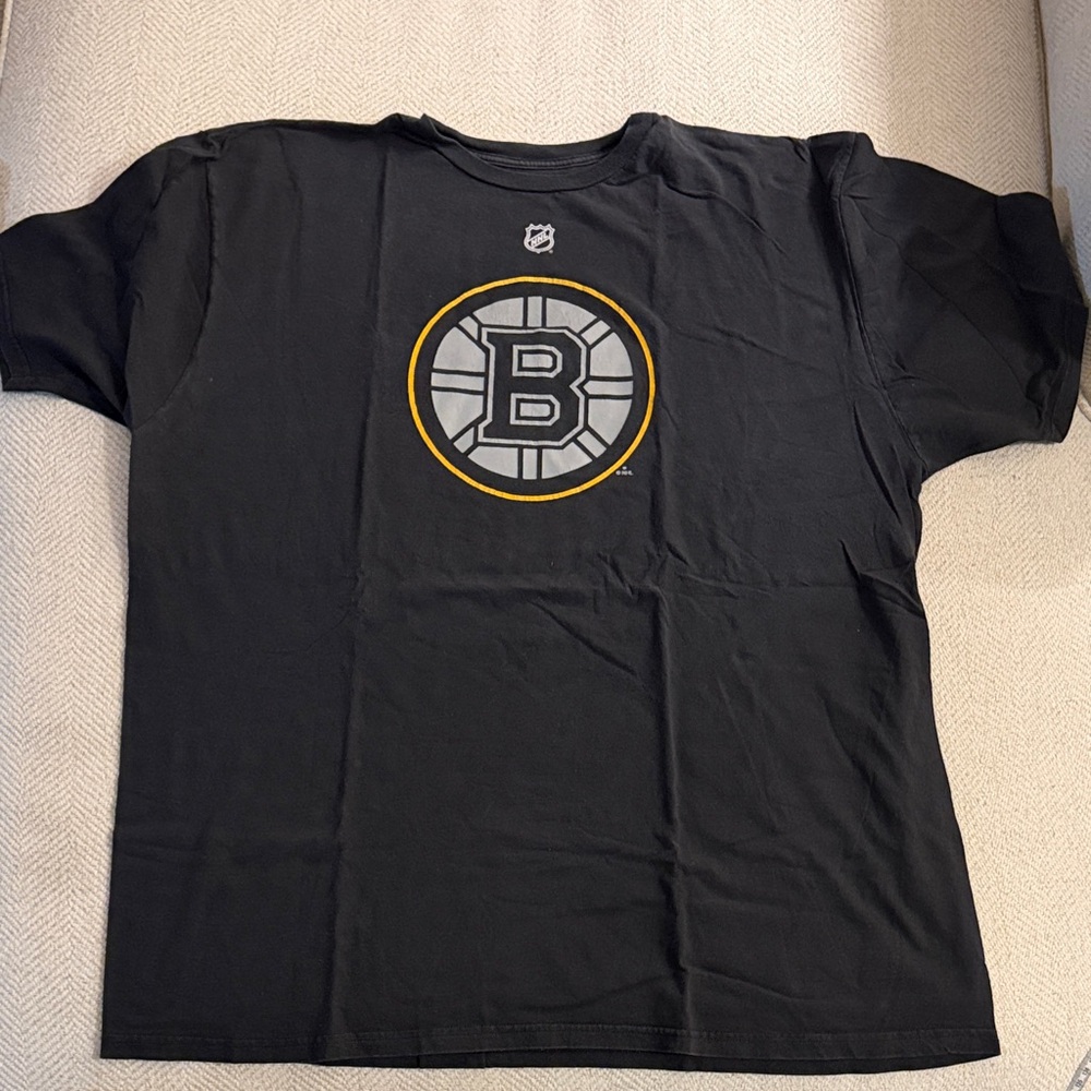 Reebok Boston Bruins (Lucic) Black Cotton T-Shirt